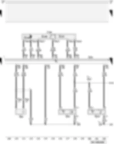 Wiring Diagram  AUDI A3 2009 - Throttle valve module - Hall sender - knock sensor - fuel pressure sender