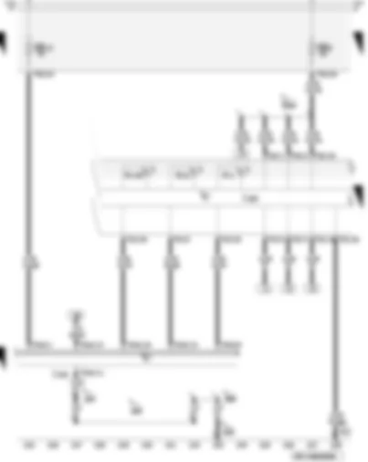 Wiring Diagram  AUDI A3 2009 - Data bus diagnostic interface