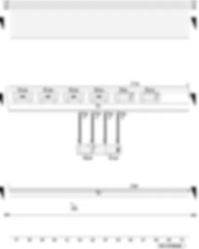 Wiring Diagram  AUDI A3 2009 - Gearbox output speed sender - temperature sensor