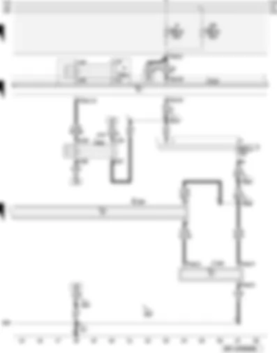 Wiring Diagram  AUDI A3 2012 - Garage door operating unit - garage door operation control unit