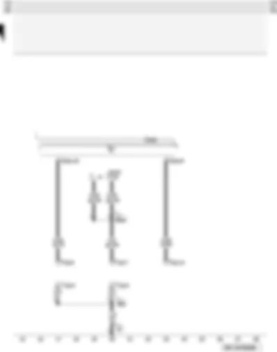 Wiring Diagram  AUDI A3 2009 - Data bus diagnostic interface - diagnostic connector