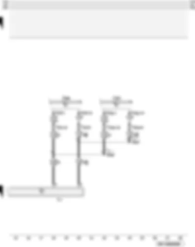 Wiring Diagram  AUDI A3 2009 - Door control units - automatic anti-dazzle interior mirror