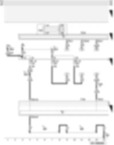Wiring Diagram  AUDI A3 2009 - Fuses on fuse holder - X-contact relief relay