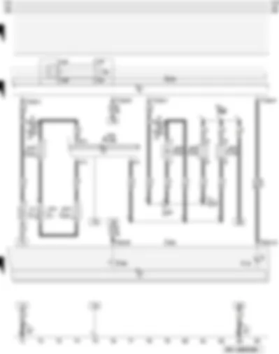 Wiring Diagram  AUDI A3 2009 - Heated rear window relay - heated rear window