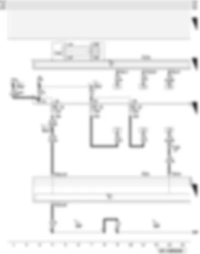 Wiring Diagram  AUDI A3 2009 - Fuses on fuse holder - X-contact relief relay