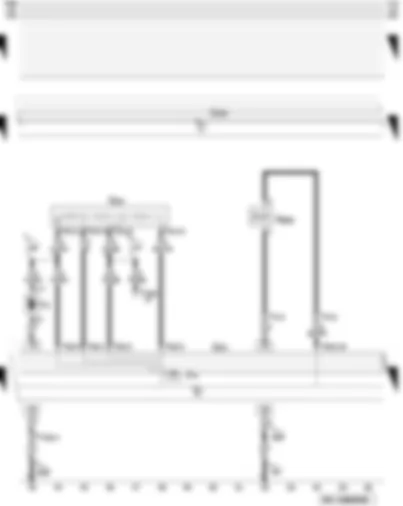 Wiring Diagram  AUDI A3 2009 - Fresh air blower series resistor with overheating fuse - fresh air blower - air conditioner compressor regulating valve