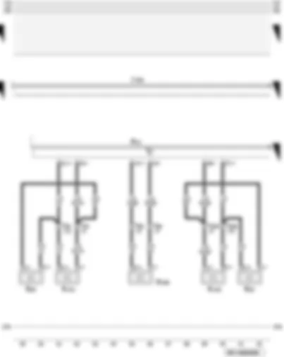 Wiring Diagram  AUDI A3 2013 - Front loudspeaker with Bose sound system