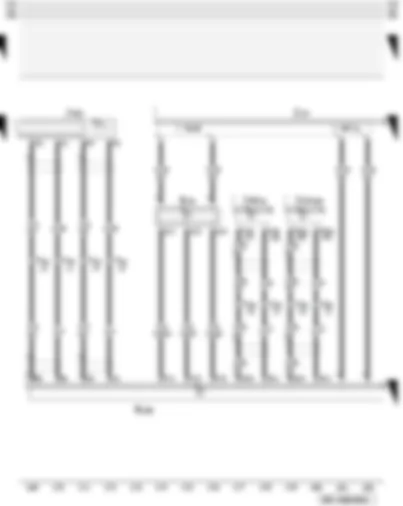 Wiring Diagram  AUDI A3 2012 - Left aerial module - rear window aerial 1