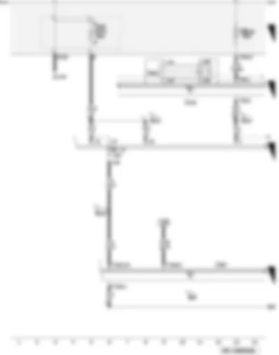 Wiring Diagram  AUDI A3 2009 - Electronics box supply - fuse on fuse holder