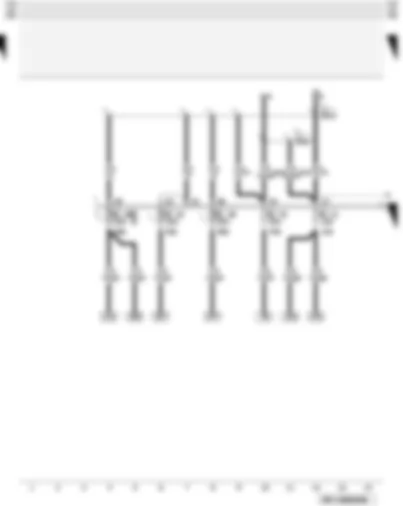 Wiring Diagram  AUDI A3 2009 - Fuses on fuse holder