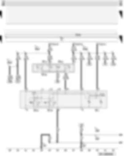 Wiring Diagram  AUDI A3 2009 - Interior light (front and rear) with reading lights