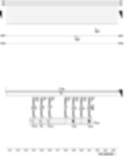 Wiring Diagram  AUDI A3 2009 - Driver side central locking lock unit