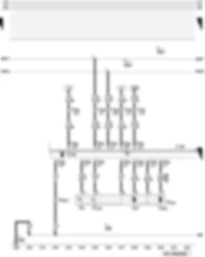 Wiring Diagram  AUDI A3 2009 - Front passenger side central locking lock unit