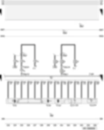 Wiring Diagram  AUDI A3 2009 - Front passenger side exterior mirror