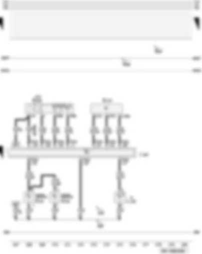 Wiring Diagram  AUDI A3 2009 - Front right entry light - front passenger side door warning lamp - window regulator switch in front passenger door - front passenger door opener illumination