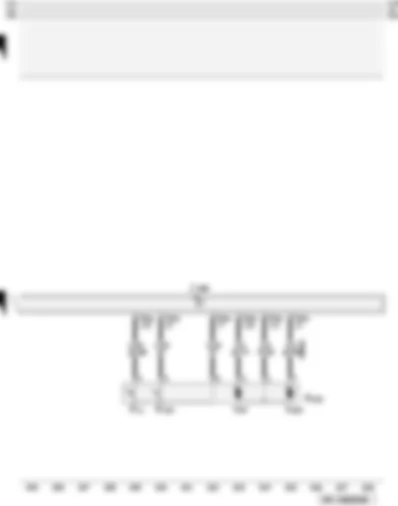 Wiring Diagram  AUDI A3 2009 - Rear right central locking lock unit