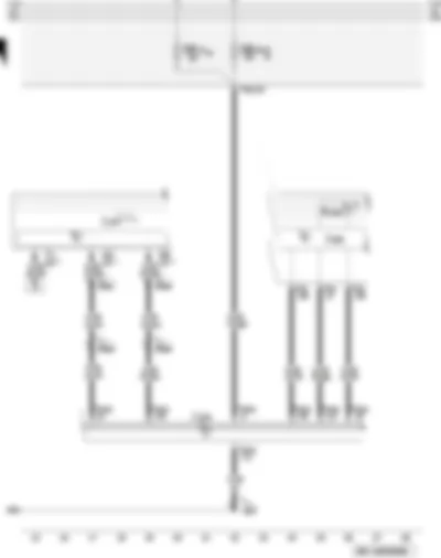 Wiring Diagram  AUDI A3 2009 - Control unit in dash panel insert - tyre pressure monitor warning lamp