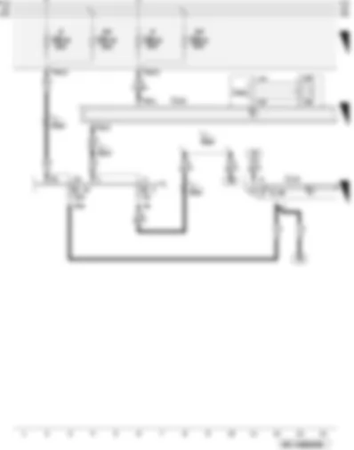 Wiring Diagram  AUDI A3 2009 - Heated rear left seat control unit - fuse on fuse holder
