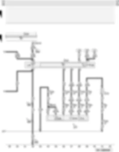 Wiring Diagram  AUDI A3 2009 - Heated rear right seat control unit - rear right seat temperature sensor - heated bench seat cushion for rear right seat - hated backrest for rear right seat