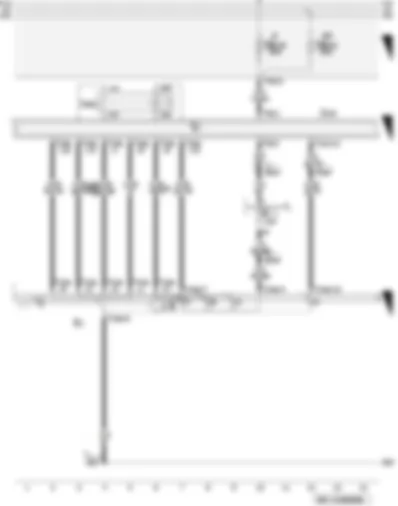 Wiring Diagram  AUDI A3 2009 - Light switch - fuses on fuse holder