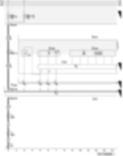 Wiring Diagram  AUDI A3 2009 - Operating unit in steering wheel