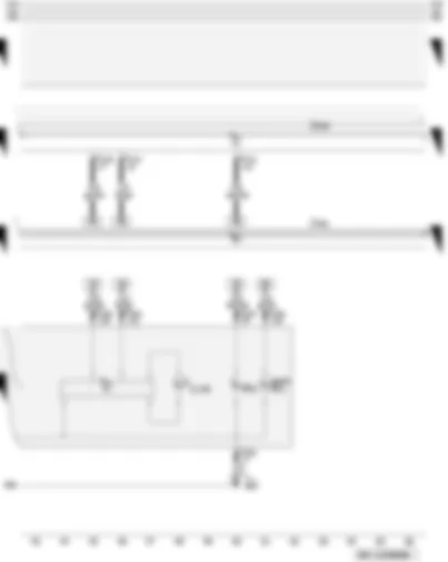 Wiring Diagram  AUDI A3 2009 - Left LED module for daytime running light and side light - front left turn signal