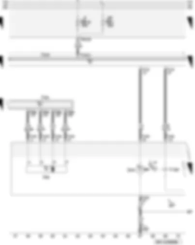 Wiring Diagram  AUDI A3 2009 - Right gas discharge bulb - right headlight range control motor - right dip beam screen