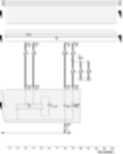 Wiring Diagram  AUDI A3 2009 - Right LED module for daytime running light and side light - front right turn signal