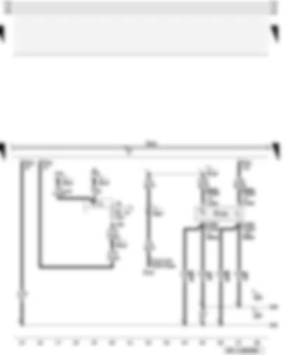 Wiring Diagram  AUDI A3 2009 - Tyre pressure monitor button - tyre pressure monitor control unit