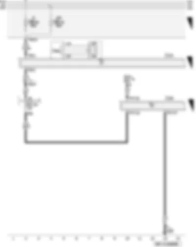 Wiring Diagram  AUDI A3 2009 - Fuses on fuse holder - terminal 15 voltage supply relay 2
