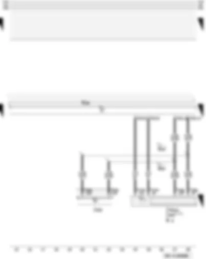 Wiring Diagram  AUDI A3 2009 - Muting - infotainment CAN bus