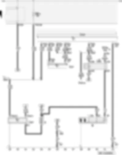 Wiring Diagram  AUDI A3 2011 - Starter - battery - battery monitor control unit - terminal 50 voltage supply relay