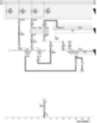 Wiring Diagram  AUDI A3 2012 - Heated rear left seat control unit - fuse on fuse holder