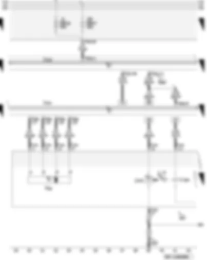 Wiring Diagram  AUDI A3 2013 - Left gas discharge bulb - left headlight range control motor - left dip beam screen