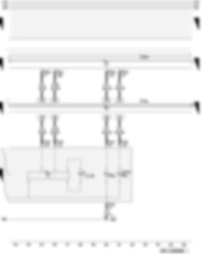 Wiring Diagram  AUDI A3 2013 - Left LED module for daytime running light and side light - front left turn signal