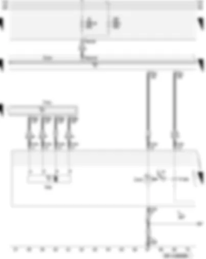 Wiring Diagram  AUDI A3 2013 - Right gas discharge bulb - right headlight range control motor - right dip beam screen