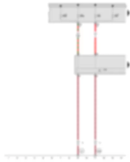 Wiring Diagram  AUDI A3 2009 - ABS control unit