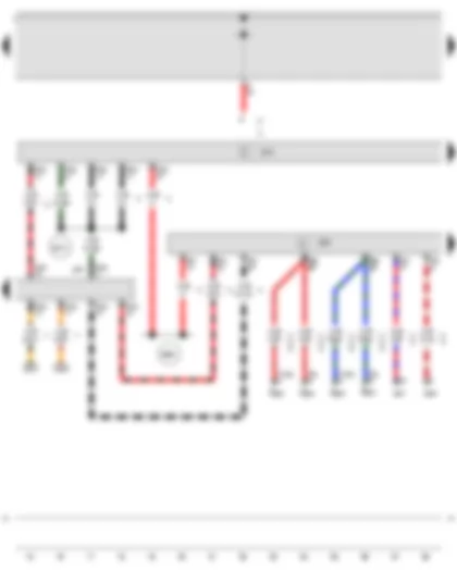 Wiring Diagram  AUDI A3 2013 - Onboard supply control unit - Engine control unit