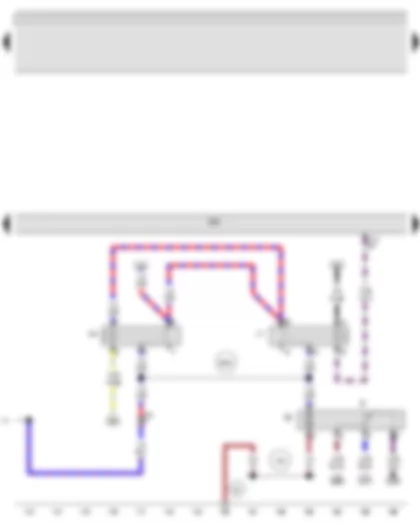 Wiring Diagram  AUDI A3 2011 - Fuel system pressurisation pump - Fuel pump relay - Electric fuel pump 2 relay - Engine control unit