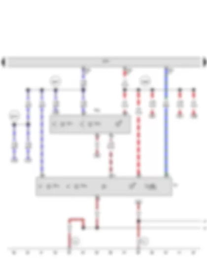 Wiring Diagram  AUDI A3 2013 - Front interior light - Rear interior light