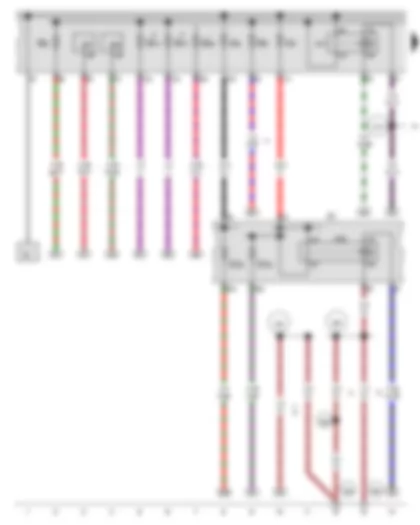 Wiring Diagram  AUDI A3 2015 - Main relay - Terminal 15 voltage supply relay - Fuse holder C