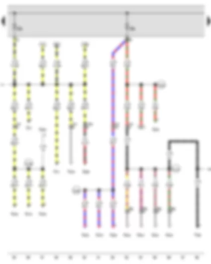 Wiring Diagram  AUDI A3 2013 - Fuse 4 on fuse holder B - Fuse 5 on fuse holder B