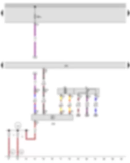 Wiring Diagram  AUDI A3 2015 - Fuel gauge sender - Fuel system pressurisation pump - Engine control unit