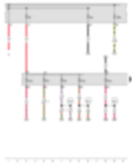 Wiring Diagram  AUDI A3 2016 - Fuse holder C