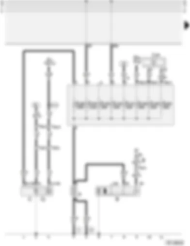 Wiring Diagram  AUDI A3 2004 - Battery - starter - alternator - main fuse box/battery
