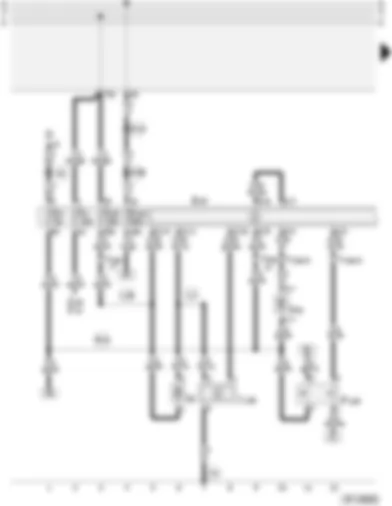 Wiring Diagram  AUDI A3 2004 - Air conditioner with automatic control
