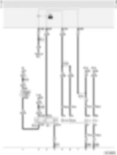 Wiring Diagram  AUDI A3 1998 - Fog lights