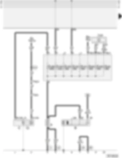 Wiring Diagram  AUDI A3 2004 - Battery - starter - alternator - main fuse box/battery