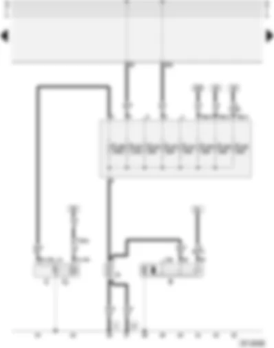 Wiring Diagram  AUDI A3 1998 - Battery - starter - alternator - main fuse box/battery