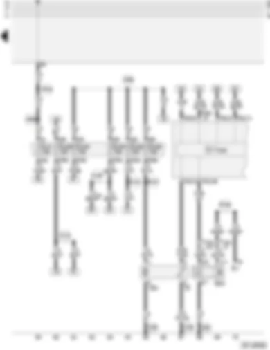 Wiring Diagram  AUDI A3 2005 - Dash panel insert - combi-processor in dash panel insert - fuel pump - fuel gauge sender - road speed sender